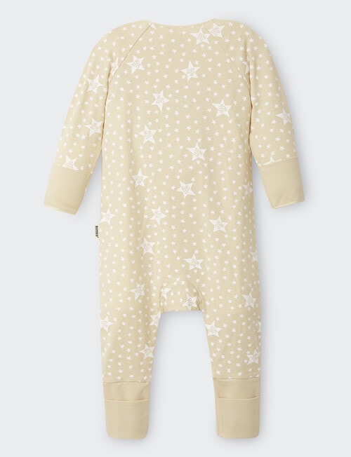 Bonds Shooting Star Newbies Coverall, Beige product photo View 02 L