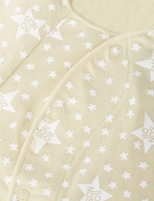 Bonds Shooting Star Newbies Coverall, Beige product photo View 03 L