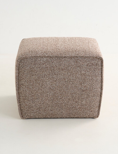 Haven Furniture Bloc Ottoman, Coffee product photo View 02 L