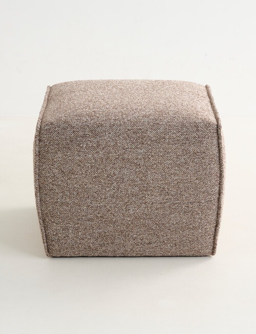 Haven Furniture Bloc Ottoman, Coffee product photo View 03 L