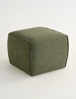 Haven Furniture Bloc Ottoman, Kale product photo