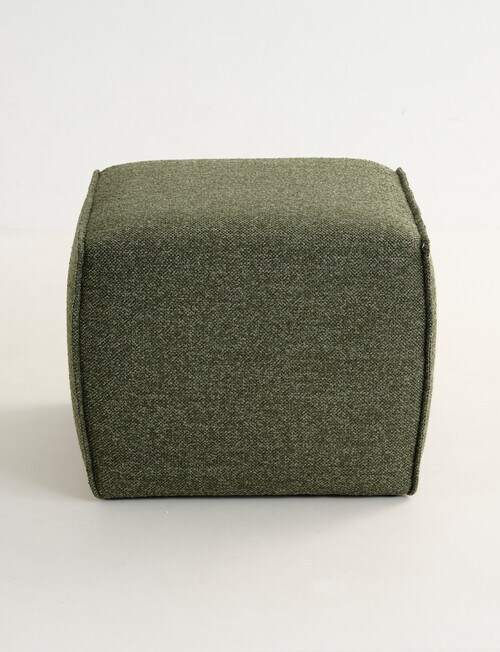 Haven Furniture Bloc Ottoman, Kale product photo View 02 L