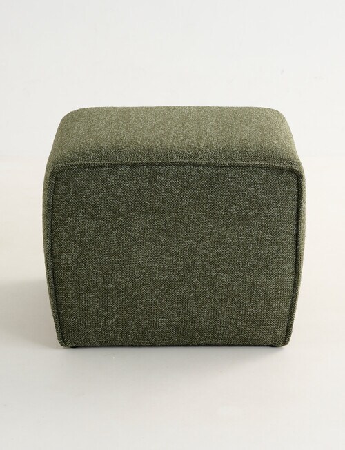 Haven Furniture Bloc Ottoman, Kale product photo View 03 L