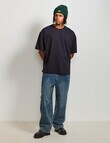 AIR SPACE Oversized Tee, Black product photo