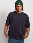 AIR SPACE Oversized Tee, Black product photo View 02 S