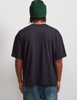 AIR SPACE Oversized Tee, Black product photo View 03 S