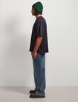 AIR SPACE Oversized Tee, Black product photo View 07 S