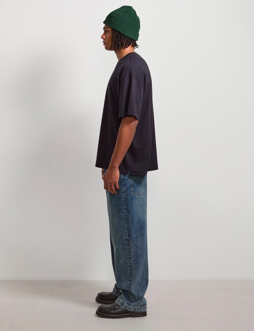 AIR SPACE Oversized Tee, Black product photo View 07 L
