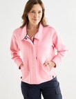 Line 7 Reserve Knit Jacket, Candy Pink product photo