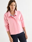 Line 7 Reserve Knit Jacket, Candy Pink product photo View 07 S
