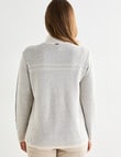 Line 7 Heritage Knit Jacket, Sand product photo View 02 S
