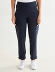 Line 7 Deal Pant With Zip and Cargo Pocket, Navy product photo