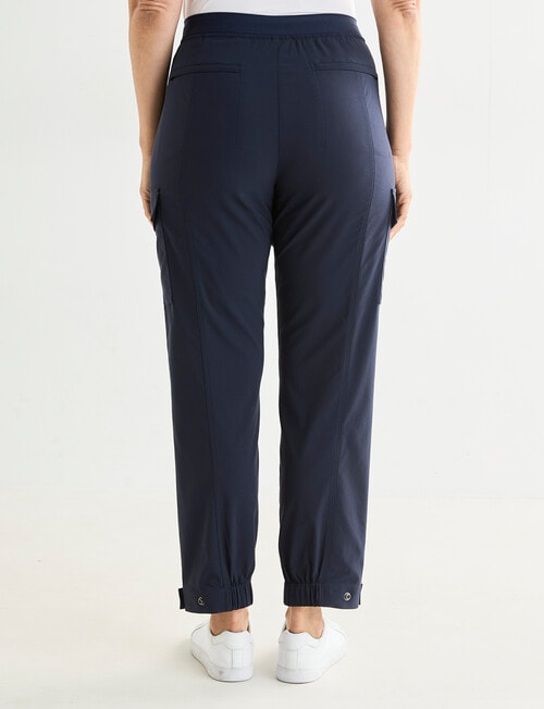 Line 7 Deal Pant With Zip and Cargo Pocket, Navy product photo View 02 L