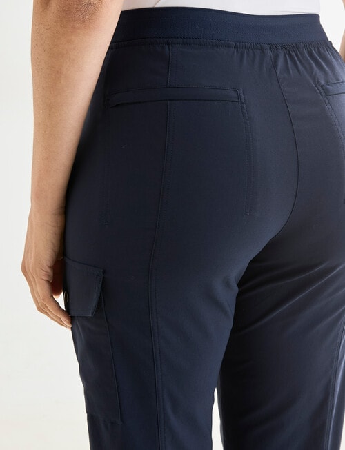 Line 7 Deal Pant With Zip and Cargo Pocket, Navy product photo View 05 L