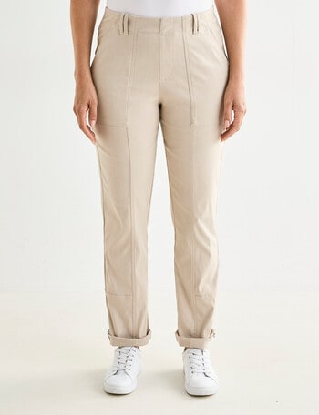 Line 7 Elasticated Waistband Edition Pant, Sand product photo