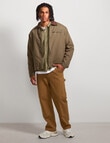 AIR SPACE Sherpa Jacket, Green product photo