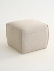 Haven Furniture Bloc Ottoman, Oat product photo