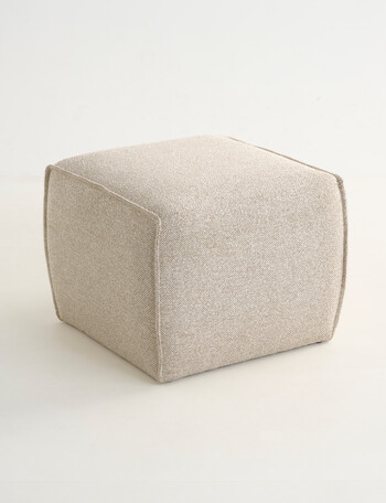 Haven Furniture Bloc Ottoman, Oat product photo