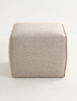 Haven Furniture Bloc Ottoman, Oat product photo View 02 S