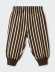 Bonds Roomies Trackpant, Brown & Cream product photo
