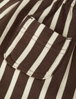 Bonds Roomies Trackpant, Brown & Cream product photo View 03 S