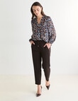 Oliver Black Jog Pant, Chocolate product photo View 03 S