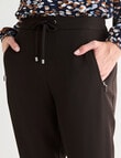 Oliver Black Jog Pant, Chocolate product photo View 04 S