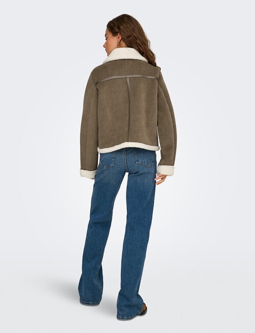 ONLY Kingston Cord Bond Jacket, Rain Drum Birch product photo View 02 L