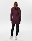 ONLY Sedona Light Coat, Chocolate Truffle Marle product photo View 02 S