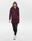 ONLY Sedona Light Coat, Chocolate Truffle Marle product photo View 04 S