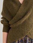 Whistle Wrap Jumper, Kelp product photo View 04 S