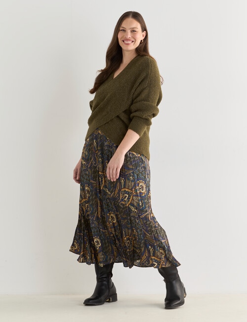 Whistle Wrap Jumper, Kelp product photo View 13 L