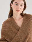 Whistle Wrap Jumper, Bronze product photo View 05 S