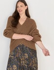 Whistle Wrap Jumper, Bronze product photo View 12 S