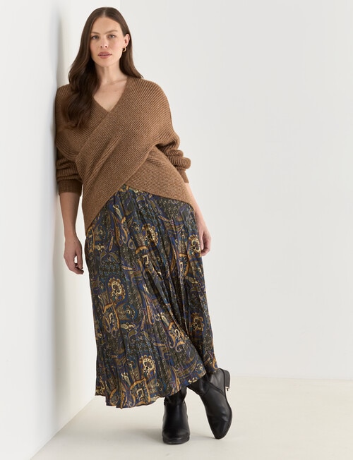 Whistle Wrap Jumper, Bronze product photo View 13 L