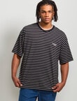 AIR SPACE City Stripe Tee, Black product photo View 02 S