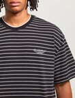 AIR SPACE City Stripe Tee, Black product photo View 04 S