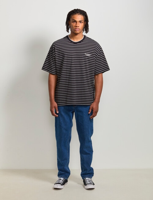 AIR SPACE City Stripe Tee, Black product photo View 08 L