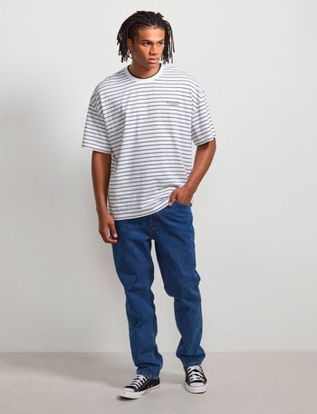 AIR SPACE City Stripe Tee, White product photo