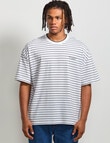AIR SPACE City Stripe Tee, White product photo View 02 S
