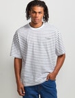 AIR SPACE City Stripe Tee, White product photo View 05 S