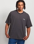 AIR SPACE City Stripe Tee, Black product photo View 02 S