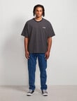 AIR SPACE City Stripe Tee, Black product photo View 08 S
