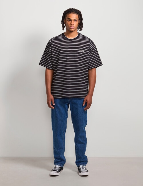 AIR SPACE City Stripe Tee, Black product photo View 08 L