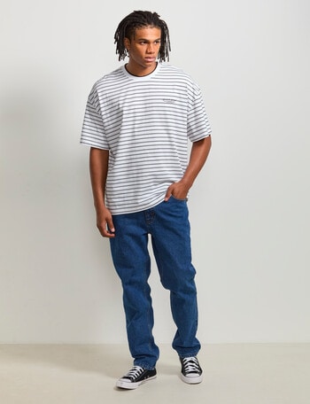 AIR SPACE City Stripe Tee, White product photo