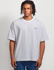 AIR SPACE City Stripe Tee, White product photo View 02 S