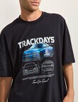 AIR SPACE Track Days Tee, Black product photo View 04 S