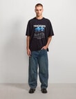 AIR SPACE Track Days Tee, Black product photo View 05 S