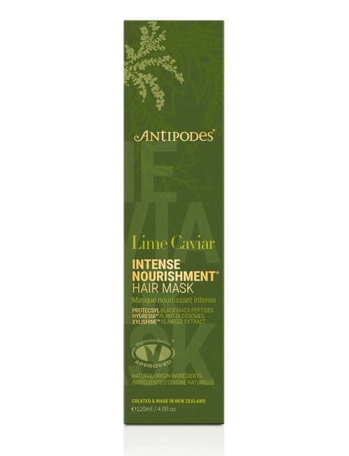 Antipodes Lime Caviar Intense Nourishment Hair Mask, 120ml product photo View 03 L