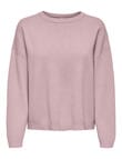 ONLY Ibi Knit Loose Crew Neck Jumper, Burnished Lilac product photo